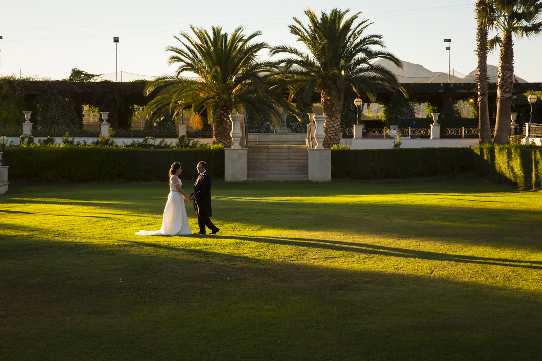 boda jardines caballo blanco