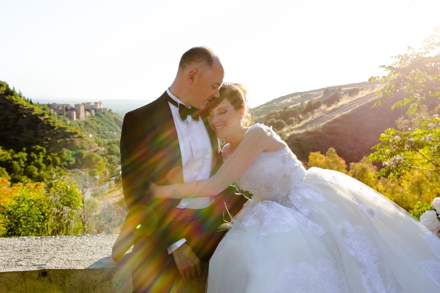 Boda en Granada. Fuen y Zach