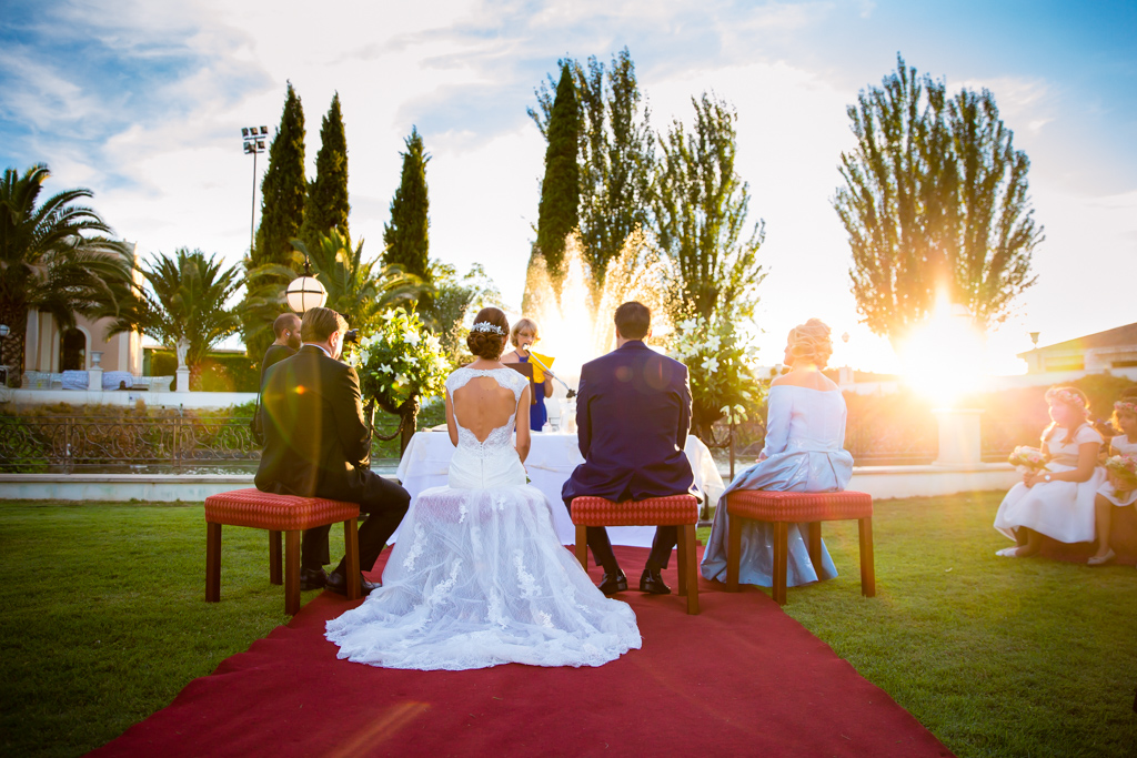 Boda en Jardines Caballo Blanco, Granada. DobleEnfoque