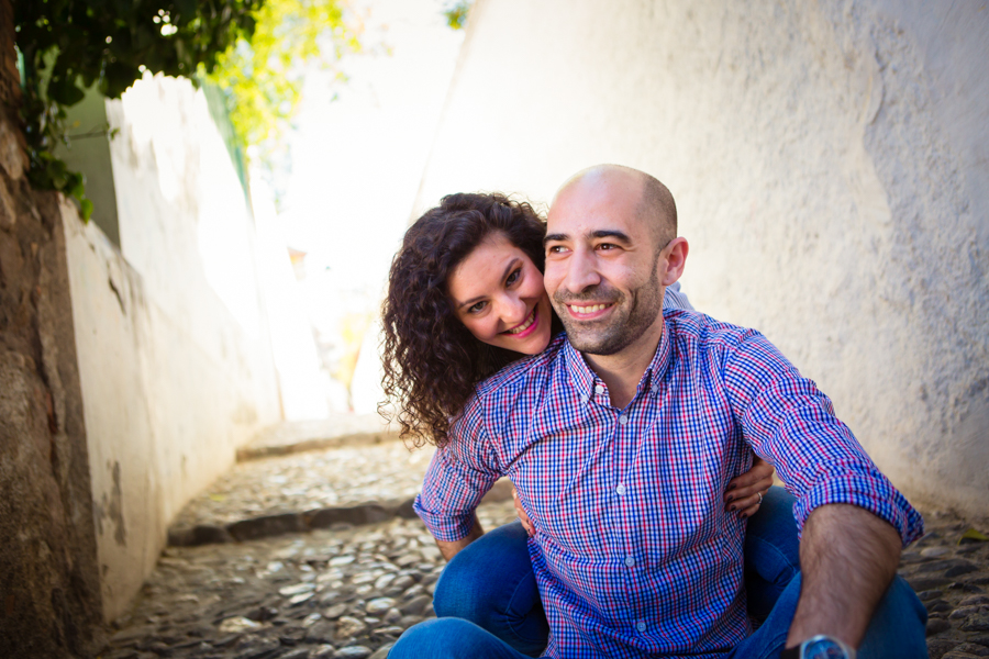 Preboda en el Albayzín: Lorena y Javi