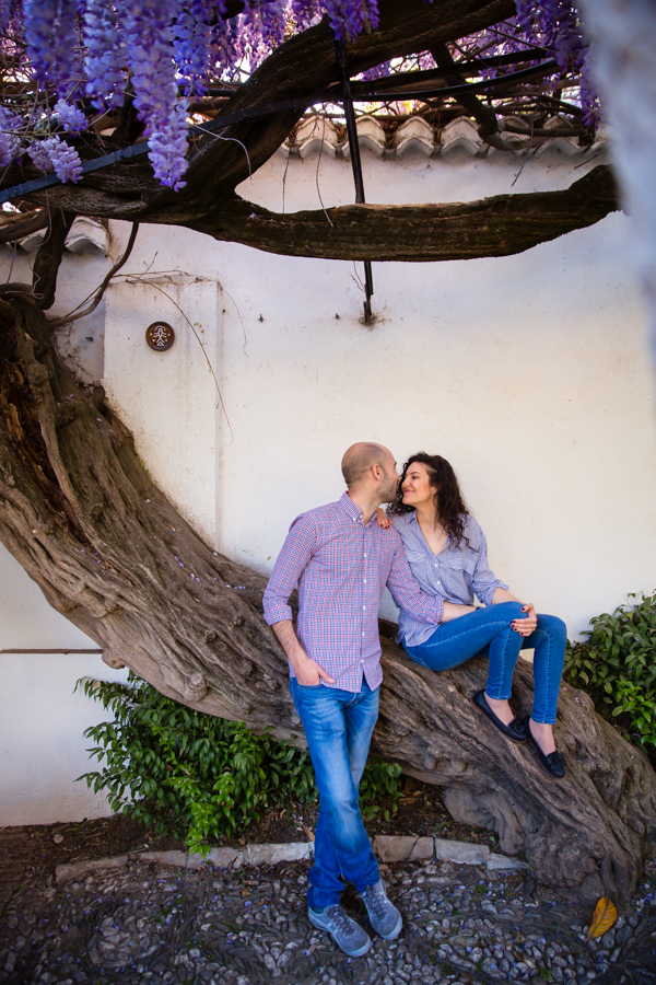 Preboda en el Albayzín: Lorena y Javi