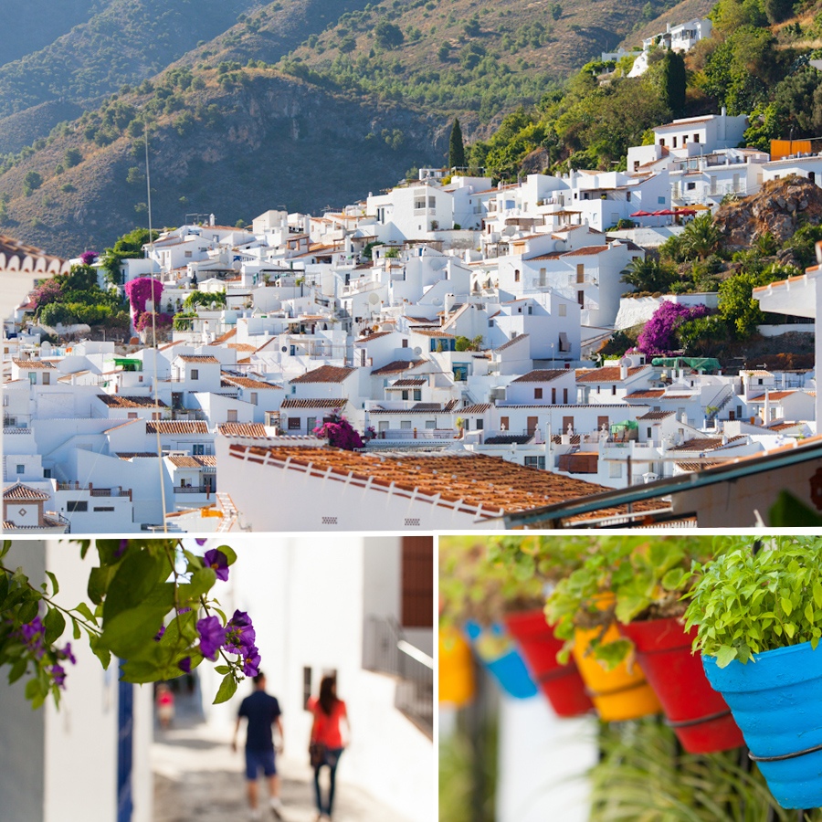 Preboda en Frigiliana. Isabel y Miguel