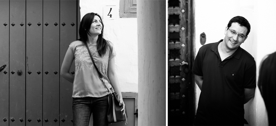 Preboda en Frigiliana. Isabel y Miguel