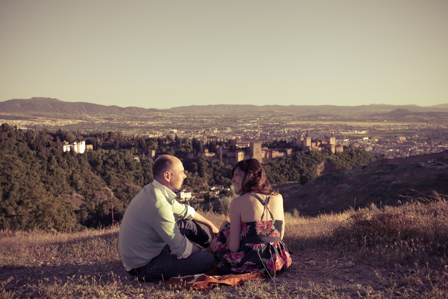 Preboda en Granada. Fuen y Zach