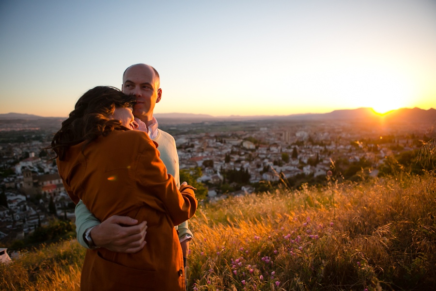 Preboda en Granada. Fuen y Zach
