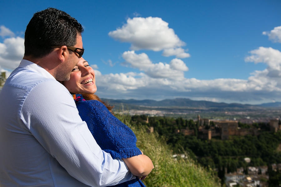 Preboda en Granada. MªJosé y Robert