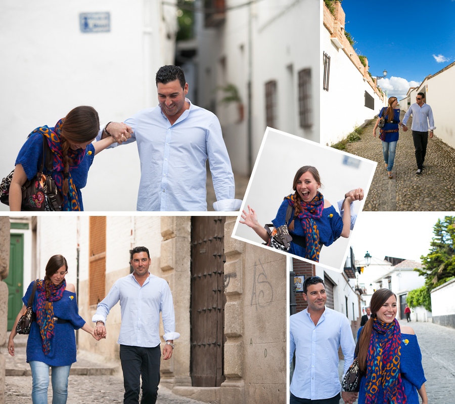 Preboda en Granada. MªJosé y Robert