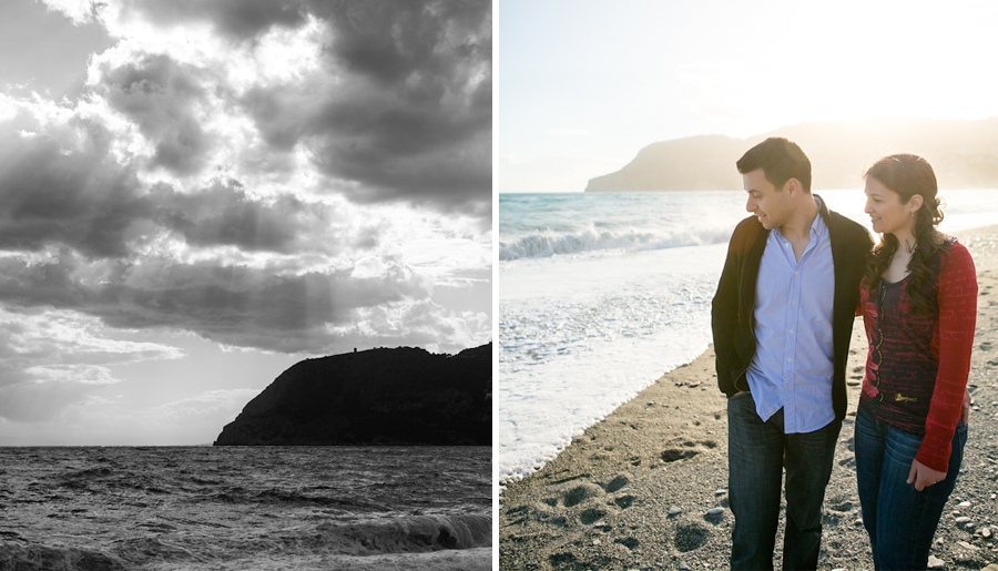 Preboda en La Herradura. Mª Ángeles y Jose