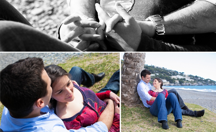 Preboda en La Herradura. Mª Ángeles y Jose