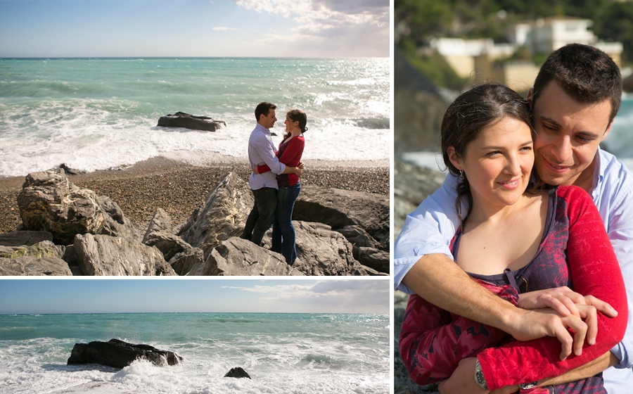 Preboda en La Herradura. Mª Ángeles y Jose