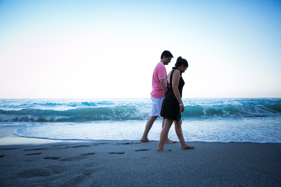 Preboda en Nerja. Magda y Rubén