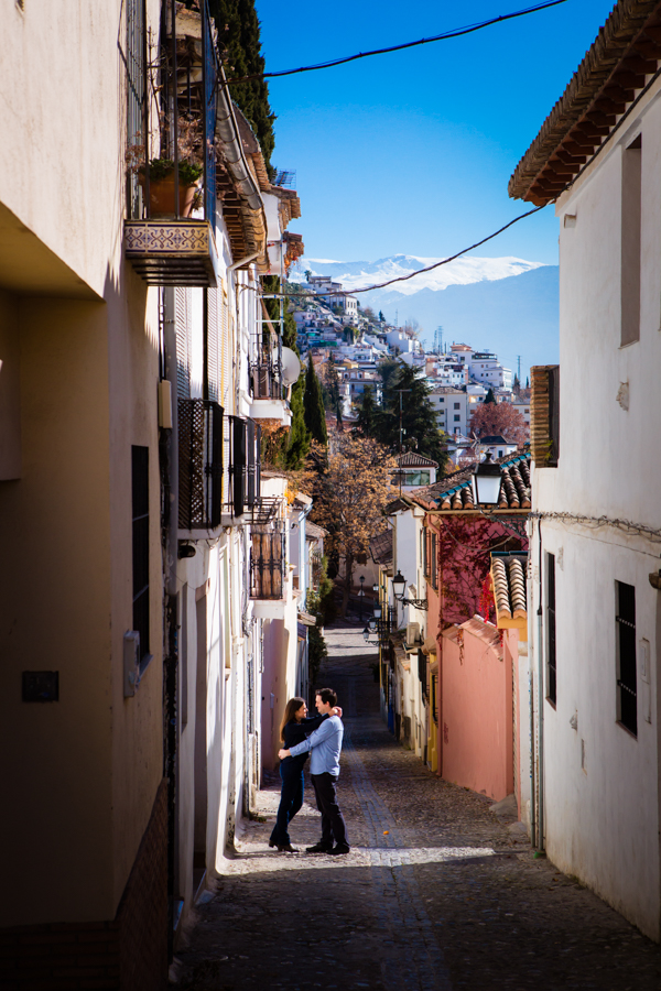 Preboda Realejo y centro de Granada: Leti y Ángel