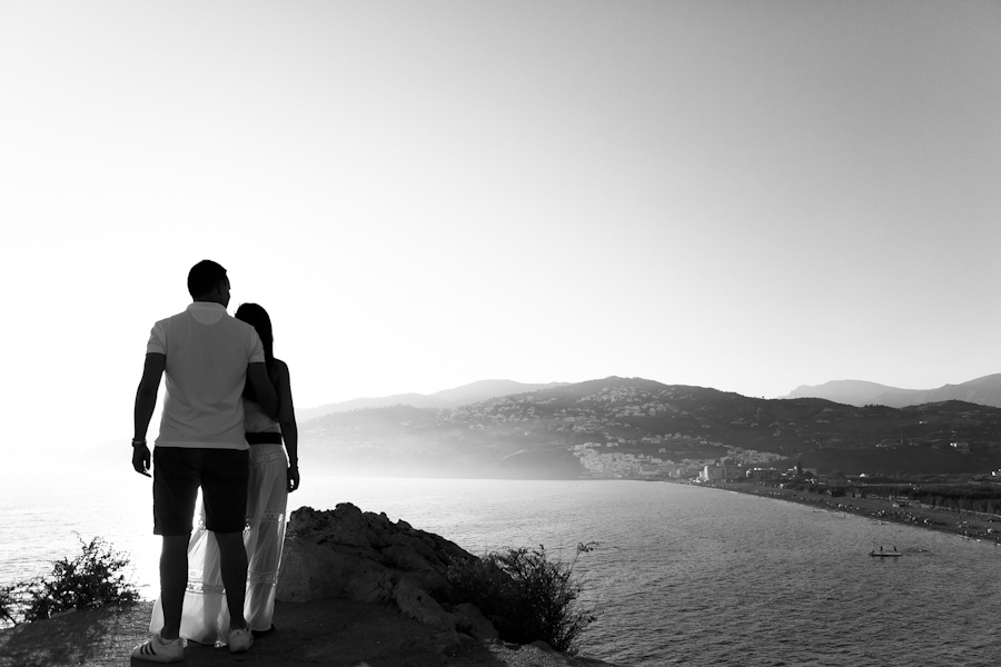 Preboda en Salobreña. Raquel y Edu