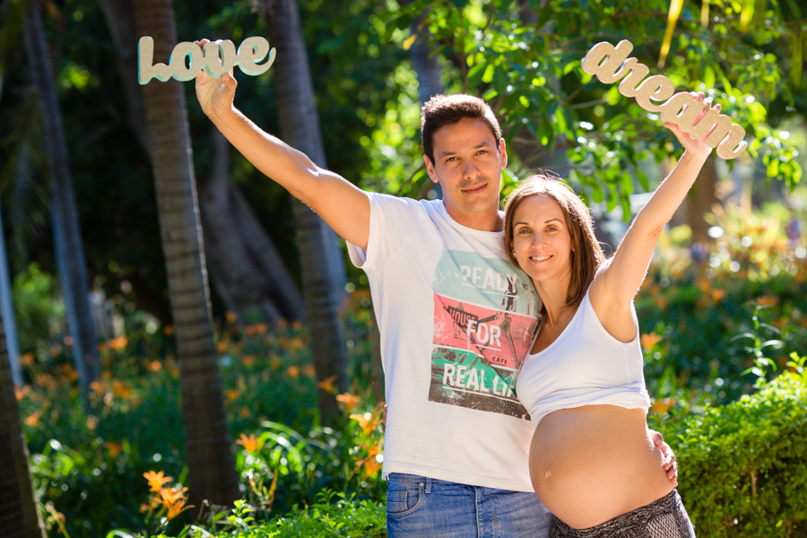 Sesión embarazo: Eva y Raúl